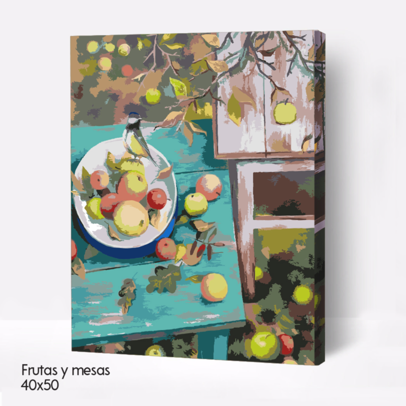 Kit Paint by numbers 40x50 Frutas y mesas | WC6740 Main Image